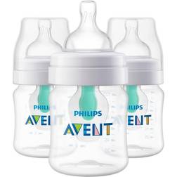 Philips Avent 3pk Anti-Colic Baby Bottle with AirFree Vent Clear 4oz