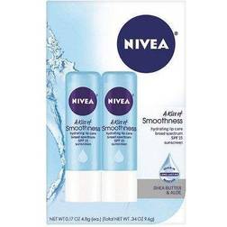 Nivea 2-Pack Moisturizing Lip Balm