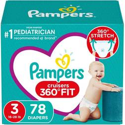 Pampers Pull On Cruisers 360° Fit Disposable Baby Diapers Size 3,78pack