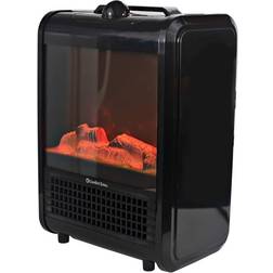 Comfort Zone Fireplace Heater, CZFP1BK