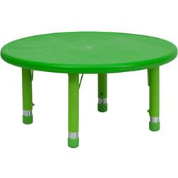 Flash Furniture Green Preschool Activity Table