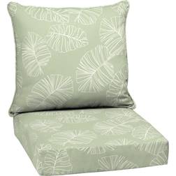 Arden Selections 5.75" H, Coastal Chair Cushions Green