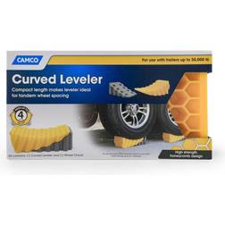 Camco Curved Leveler and Wheel Chock