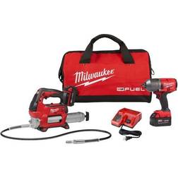 Milwaukee FUEL™ HTIW with Grease Gun Kit