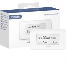 Aqara TVOC Air Quality Monitor, Requires Hub, Pollution Meter for TVOC, Temperature and Humidity