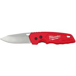 Milwaukee Fastback 7.75 Press and Flip Folding Pocket Knife Red 1 pc
