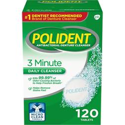 Polident 3 Minute Daily Cleanser 120-pack