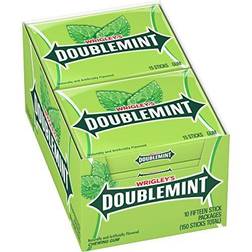 Wrigley s Doublemint Mint Gum Sugar Free Chewing Gum