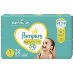 Pampers Swaddlers Diapers Size 1 96.0 ea