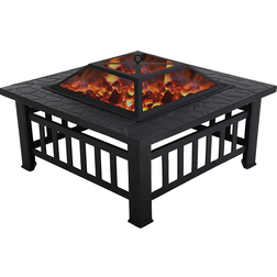 BestMassage Square Fire Pit 32"