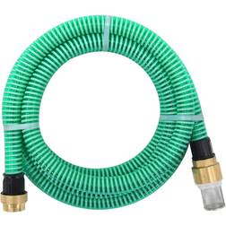 vidaXL Suction Hose with Brass Connectors 3 Pipe Garden