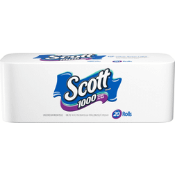 Scott 1000 Sheets Per Roll Toilet Paper 20-pack