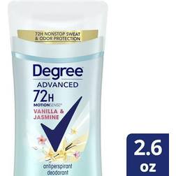 Degree Antiperspirant & Deodorant Stick 72-Hour Advanced Motionsense, Vanilla & 2-pack