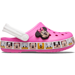 Crocs Fun Lab Disney Minnie Mouse Band Clog - Electric Pink