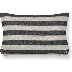 Ferm Living Clean Cushion Black Komplett pyntepyte Svart, Beige (60x)