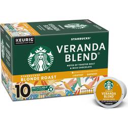 Starbucks Veranda Blend Blonde Roast Coffee 4.2oz 10
