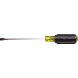 Klein Tools Cushion-Grip 6 Cabinet-Tip Screwdriver with Heavy-Duty Round Shank