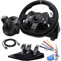 Logitech G920 Racing Wheel and Pedals For PC, Xbox X with Shifter