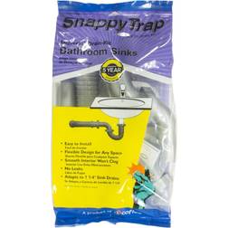 SnappyTrap Universal Drain Kit for Bathroom Sinks, Gray