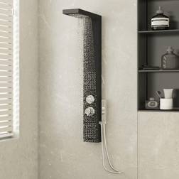 vidaXL Shower Panel System Aluminium