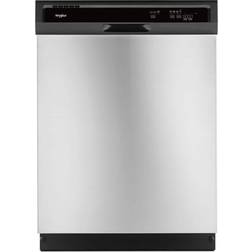 Whirlpool 24 in. Stainless Steel Front Control 1-Hour Wash