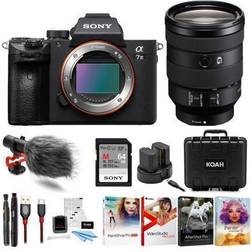 Sony a7 III Full Frame Mirrorless Camera with 24-105mm f/4 G OSS Lens Bundle