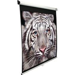 Elite Screens 100 Manual Pull-down B Series Projection Screen (1:1 format- 71 x 71)(M100S) Quill