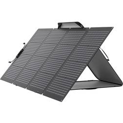 Ecoflow 220-Watt Monocrystalline Silicon Solar Panel with 21.8-Volt Output