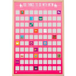 Gift Republic 100 Things To Do With Mom Multicolour 18.1x23.2"