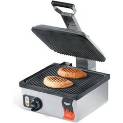 Vollrath 14" Grooved Plate Panini Sandwich Press - Cayenne Series