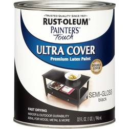 Rust-Oleum Painter's Touch Ultra Cover 1qt Wood Paint Black