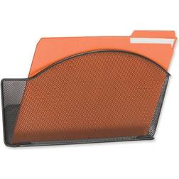 SAFCO Onyx Mesh Wall Pocket, Letter X
