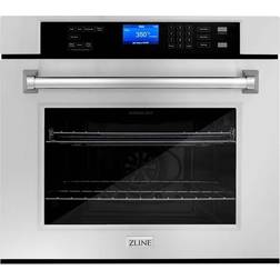 Zline Kitchen Single with Self Clean and True Convection Silver