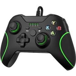 Wired Controller for Xbox One/Xbox Series XS, YCCTEAM Xbox Wired Controller with Dual Vibration and Audio Jack,Wired Xbox USB Gamepad Joypad Controller for Xbox 1X/S/Series SX/PC(Win7/8/10)