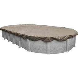 Pool Mate 571224-4 Sandstone Winter Cover for Oval Above Ground Swimming Pools, 12 x 24-ft. Oval