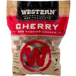 WESTERN:Western Cherry Smoking Barbecue Pellet Wood Grill Cooking Chip Chunks