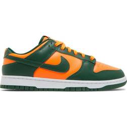 Nike Dunk Low Miami Hurricanes - Gorge Green/White/Total Orange/Gorge Green