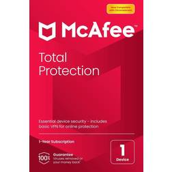 McAfee Mtp00uag1raa Total Protection 1 License(s) English