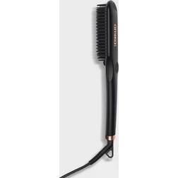 Amika Polished Perfection Straightening Brush Clear
