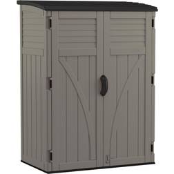 Suncast 4 ft. Vertical Storage Shed with Kit (Building Area )