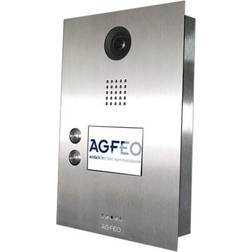 Agfeo IP-Video TFE 2, 8,89 cm (3.5" TFT, 480 x 320 pixlar, Rostfritt stål, IP65, Snabb Ethernet