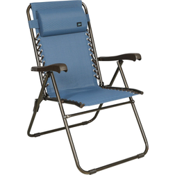 Bliss Hammocks Reclining Sling Chair with Pillow Denim Blue