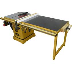 Powermatic 5HP 3PH 230/460V Table Saw, with 50 In. Accu-Fence System and Workbench