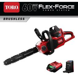 Toro 60-Volt Max Flex-Force Electric Cordless 16 in. Chainsaw, Battery and Charger Included, 51850
