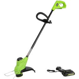 Greenworks 24V 10" Cordless TORQDRIVE String Trimmer, 2.0Ah USB Battery and Charger Included