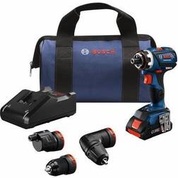Bosch 18V EC Brushless Connected-Ready Flexiclick 5-In-1 4.0Ah Drill/Driver System Kit