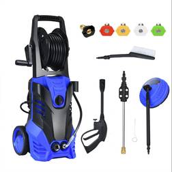 Gymax 3000PSI Electric High Pressure Washer 2000W 2GPM w/Patio Cleaner and 5 Nozzles