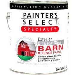 Painter's Select Oil Gloss Fence Paint, Gloss Finish Red