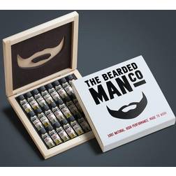 Coolstuff Wooden 24 Beard Oil Sampler Box Set