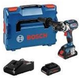 Bosch Professional GSR 18V-110 C 0.601.9G0.10B Batteri boremaskine 18 V 4.0 Ah Litium børsteløs, inkl. ekstra batteri, inkl. Bluetooth modul Inkl